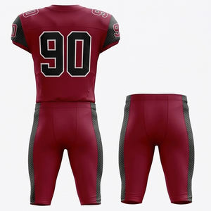 Uniforme de Fútbol Americano Retro Moderno Personalizado 2026, Diseño Herencia con Sublimación Completa, Conjunto de Jersey y Pantalones de Fútbol Americano - Product Image 3