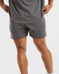 Shorts en polaire pour hommes, coupe ample, tissu polaire doux, taille élastique, décontractés, pour la gym, l'entraînement, la course à pied, confortables pour un usage quotidien - Product Image 4