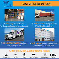 Transporte exprés altamente eficiente desde China a los Estados Unidos asociado con un proveedor de logística confiable Buen crédito