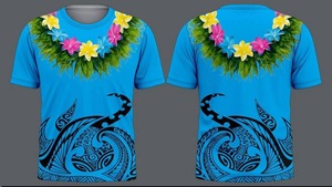Pohnpei Micronesia Knitted Eco-Friendly Quick Dry Men's Solid Color Short Sleeve T-Shirt - Product Image 3