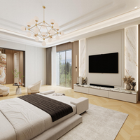 Service de Design et Rendu 3D de Mobilier d'Intérieur Moderne par l'Équipe Professionnelle George Group pour Maisons et Villas