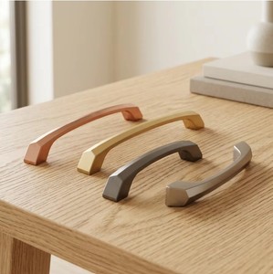 Tiradores de Gabinete de Latón Macizo de Primera Calidad, Diseño Moderno en Negro Grafito, Herrajes para Muebles de Cocina y Armarios de Alta Calidad, Venta al Por Mayor - Product Image 1