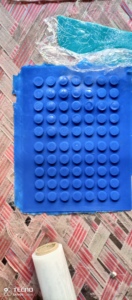 Ensemble de ciseaux chirurgicaux 4 pièces en acier inoxydable certifié CE, instrument de formation médicale pour étudiants, avec tampon magnétique bleu - Product Image 6