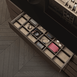 Armario de MDF Europeo Personalizado JY Project, Armario de Dormitorio con Almacenamiento Ajustable, Muebles Listos para Armar, Vietnam - Product Image 6