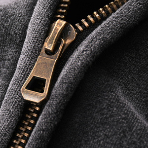 Sweat-shirts à capuche personnalisés pour hommes, en coton délavé à l'acide, avec cordon de serrage, manches longues, style décontracté - Product Image 5