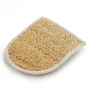 Gants de gommage en luffa naturel biodégradable et écologique pour le bain - Product Image 3
