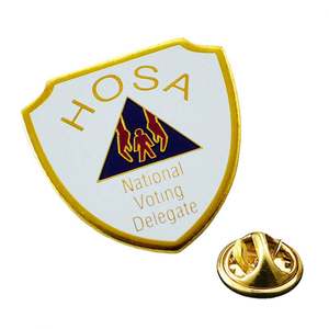 Stainless steel, iron, soft enamel alloy badges, and modern fashion design are all available custom-shaped metal reels - Product Image 4