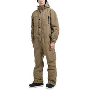 Traje de Esquí Impermeable para Deportes de Invierno, Traje de Nieve Impermeable y Cortavientos, Traje de Invierno para Exteriores, Traje de Esquí Aislado para Snowboard - Product Image 2