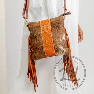 LW 2024Fashion Handmade Vintage Style Genuine Leather <b>Sling</b> Bag Single-<b>Shoulder</b> Fashionable Vintage Style Spring Summer Winter - Product Image 1