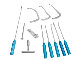 Nouvel ensemble d'instruments manuels orthopédiques pour la chirurgie du genou ACL/PCL, système de médecine sportive certifié CE Classe II, garantie de 3 ans - Product Image 5