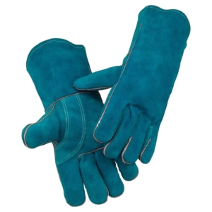 Guantes de Cuero Vacuno de Alta Calidad y Resistentes para Soldadura y Barbacoa, Equipo de Protección Personal de Seguridad Industrial - Product Image 4