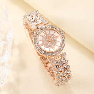 Reloj de Pulsera para Mujer NW1480, Reloj de Cuarzo con Pedrería, Oro Rosa, Reloj de Pulsera Analógico de Moda - Product Image 5