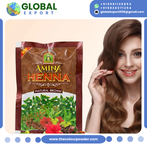 Poudre colorante pour cheveux au henné, couvrante des cheveux gris, couleur intense, facile à mélanger et à appliquer, conditionnements de 12g à 50g, pour application en salon et par les professionnels. - Product Image 6