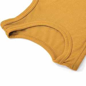 Débardeur ajusté jaune moutarde pour femme 2026 – Gilet décontracté et doux pour l'été, le yoga, la gym, l'entraînement et le quotidien - Product Image 5