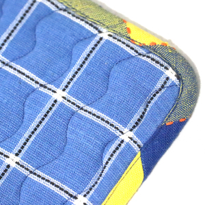High Water Absorbency Yarn Dyed Checkered Pattern Pot Holder 100% Cotton Canvas Recycled <b>Trivets</b> Pot Holders Wholesale in India. - Product Image 6