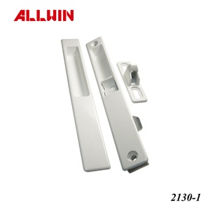 Zinc D-shape <b>Handle</b> <b>Door</b> Latch White Finish Patio <b>Door</b> <b>Handle</b> - Product Image 6