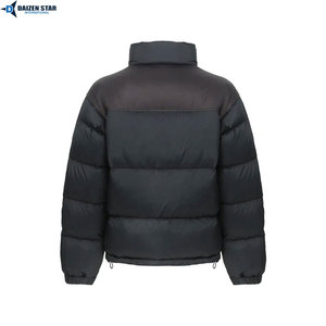 Winter Eco-Friendly Insulated Waterproof Windproof Zipper Puffer Jacket Anti-UV Protection Lightweight Warm Outdoor Front - Product Image 4