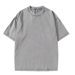 Camisetas Promocionales Personalizadas 100% Algodón, Corte Holgado, Logotipo Impreso en la Parte Delantera, Proveedor de Ropa para Pedidos al por Mayor - Product Image 1