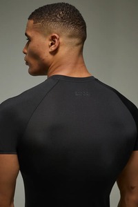 Men Muscle Fit short <b>Sleeve</b> Tee Gym Training Athletic Crew Neck <b>Workout</b> Compression Casual Fitness <b>Top</b> <b>top</b> mens fitted <b>long</b> - Product Image 5