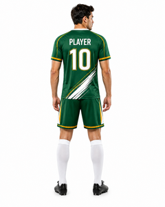 Conjunto de Uniforme de Fútbol de Alta Calidad para Hombre, Camisetas y Pantalones Cortos Personalizados para Equipo, Tela Resistente con Ajuste Cómodo para Entrenamiento y Partido - Product Image 4