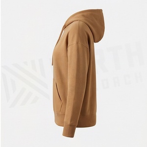 เสื้อฮู้ดผ้าฟลีซคอตตอนหนานุ่มทรงหลวมแบบสปอร์ตสำหรับผู้ชาย  ชุดกีฬาคุณภาพพรีเมียม - Product Image 3