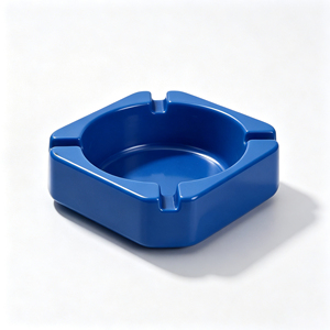 Cendrier en plastique sans fumée de luxe personnalisé OEM ODM avec logo, couleur et taille sur mesure, résistant à la chaleur, facile à nettoyer, pour bars à cigarettes et hôtels - Product Image 4