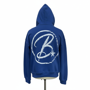 Sudadera con capucha verde menta extragrande personalizada al por mayor, de algodón 100% de alto gramaje, estilo streetwear con hombros caídos, de forro polar para hombre - Product Image 4