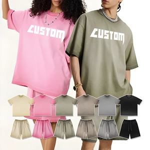 Custom Logo Premium Summer Tracksuit Soft Fabric Breathable Lightweight Sportswear Set High Quality Manufacturer Export - Product Image 5