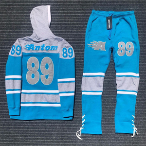 2026 New Arrival Mens Lightweight Winter Casual Printed Solid Training Tracksuit <b>Set</b> Breathable Windproof Quick Dry Sports - Product Image 3