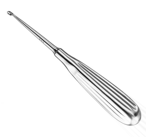 Cureta ósea manual reutilizable de alta calidad Volkmann (10 mm) de acero inoxidable con certificación CE, equipo quirúrgico ortopédico (por [Nombre del fabricante]) - Product Image 1