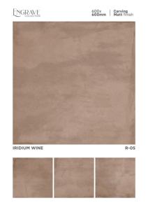 Azulejos de porcelana con textura tallada de 24X24, diseñados para brindar profundidad táctil, un tono de superficie suave y una durabilidad prolongada para pisos interiores. - Product Image 3
