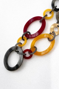 Elegantes collares de resina epoxi, joyería de moda, collares de resina epoxi con logotipo personalizado, collares de lujo para mujeres y niñas de la India. - Product Image 5