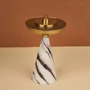Ramadan Use High-End Tabletop Stainless Steel <b>Incense</b> Burner with <b>Cone</b> Base Aromatherapy Diffuser Organic All-Season Use - Product Image 6