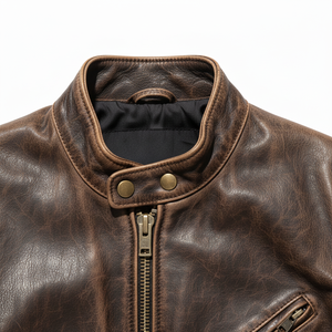 Custom Design Breathable Men Winter Jacket <b>High</b> Quality <b>Top</b> Selling Men <b>Leather</b> Jacket For Online Sale - Product Image 3