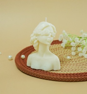 Elegant Angel Girl <b>Candle</b> Charming Decorative Accent for Girls Birthday <b>Wedding</b> Celebration Fairy Tale Party <b>Gift</b> - Product Image 1