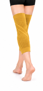 Genouillères de yoga protectrices, genouillères de soutien OEM, genouillères de sport fines et souples en silicone EVA respirant à compression - Product Image 3