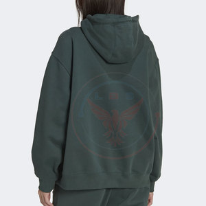 Latest Style Winter Women <b>Oversized</b> <b>Hoodies</b> Made in Pakistan Hooded Front Logo 100% Cotton Fleece Unique Design - Product Image 3