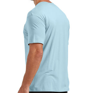 Soft Cotton <b>White</b> Crew Neck T-Shirt for Men Lightweight Athletic Fit <b>Tee</b> Casual Short Sleeve Shirt for Everyday Streetwear - Product Image 1