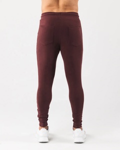 Pantalones Deportivos de Alta Calidad para Hombre, Corte Ajustado, Cintura Alta, para Entrenamiento Deportivo, Invierno, Casual, Moda, Suaves, Lisos, de Algodón Teñido - Product Image 4