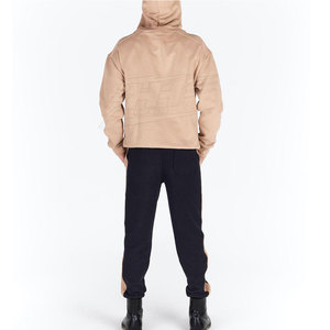 Men Streetwear Fleece Tracksuit <b>Oversized</b> Hoodie <b>Jogger</b> Set Custom Logo Trendy Men Fleece Tracksuit Set - Product Image 2