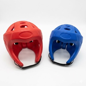 Protector de Cabeza de Boxeo y Kickboxing Profesional Personalizado al por Mayor, Transpirable, de Material PU con Cuero Vacuno - Product Image 1
