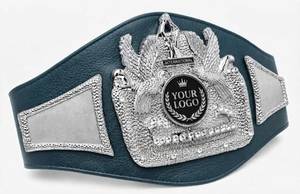 เข็มขัดแชมป์ MMA หนังแท้ทองเหลืองสั่งทำพิเศษ รุ่นเฮฟวี่เวท สำหรับทุกเพศ ระบายอากาศได้ดี ขายส่ง MOQ ต่ำ - Product Image 3