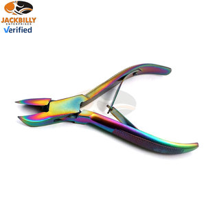 Coupe-ongles professionnel en acier inoxydable pour pédicure, coupe-ongles de pieds, outil pour ongles incarnés, effet caméléon arc-en-ciel, pour bébé - Product Image 6