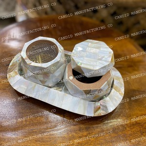 Quemador de Incienso Artesanal de Nácar, Soporte para Bakhoor, Difusor de Aromaterapia, Bandeja Decorativa para Fragancias, Mubkhar Aromático para Oud - Product Image 2
