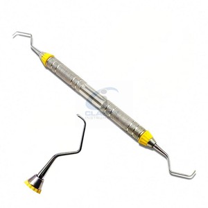 CLASTY INSTRUMENTS Cureta Gracey de Acero Inoxidable, Instrumento Dental Profesional para Periodoncia, Herramienta de Limpieza y Cuidado Reutilizable - Product Image 3