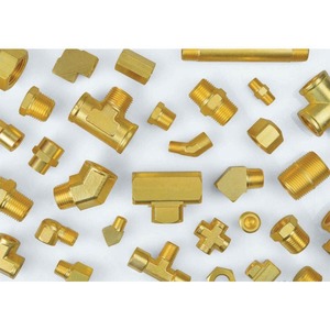 Bague de réduction en laiton forgé usinée CNC, personnalisable, étanche, de qualité supérieure et aux normes strictes, pour applications de plomberie et de CVC - Product Image 1