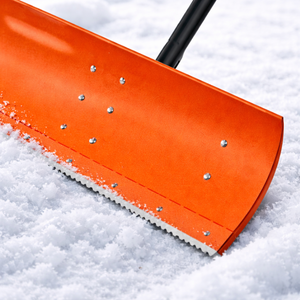 Pousse-neige robuste avec lame de 78 cm et poignée en D, pelle à neige en acier pour allée et trottoir, outils d'hiver ODGWTO004 - Product Image 1