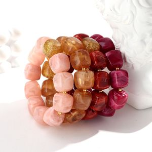 Handmade Premium Resin <b>Bracelet</b> with Distinctive Color Patterns Elegant Jewelry for Special Occasions - Product Image 1