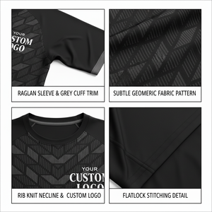 เสื้อรัดกล้ามเนื้อคุณภาพสูงแบบนุ่ม ปรับแต่งได้ แขนยาว สำหรับกีฬา MMA ผลิตจากโพลีเอสเตอร์และสแปนเด็กซ์ เหมาะสำหรับทั้งชายและหญิง ใช้สำหรับการต่อสู้และการฝึกซ้อม - Product Image 6
