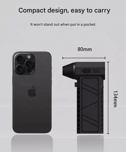 Secador de Pelo S7 Turbo - Ventilador de Alta Potencia de 130,000 RPM para Soplado y Aspiración, Ventilador para Aspiradora de Coche - Product Image 5